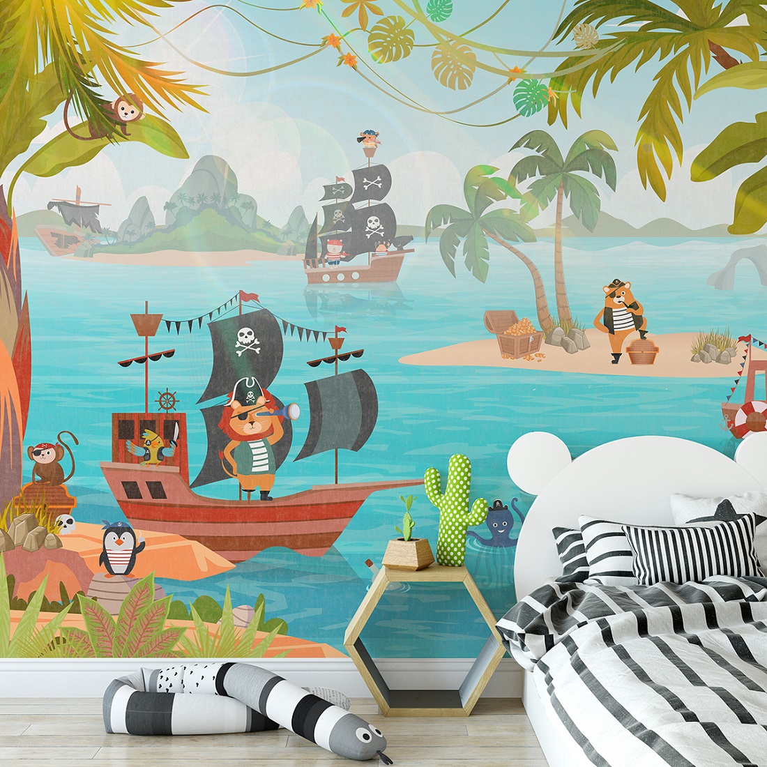 Панно Affresco Сказки ZK645-COL1 2x2,68 м фото в интерьере