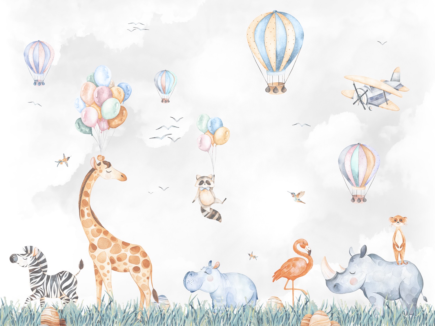 Панно Affresco Сказки DP621-COL1 2x2,68 м