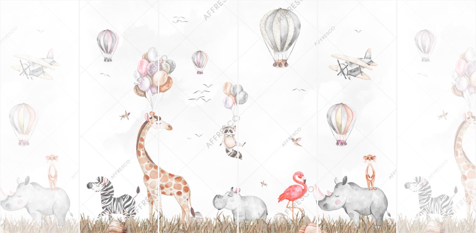 Панно Affresco Сказки DP621-COL2 2x2,68 м