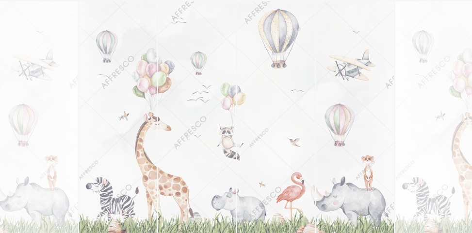 Панно Affresco Сказки DP621-COL3 2x2,68 м