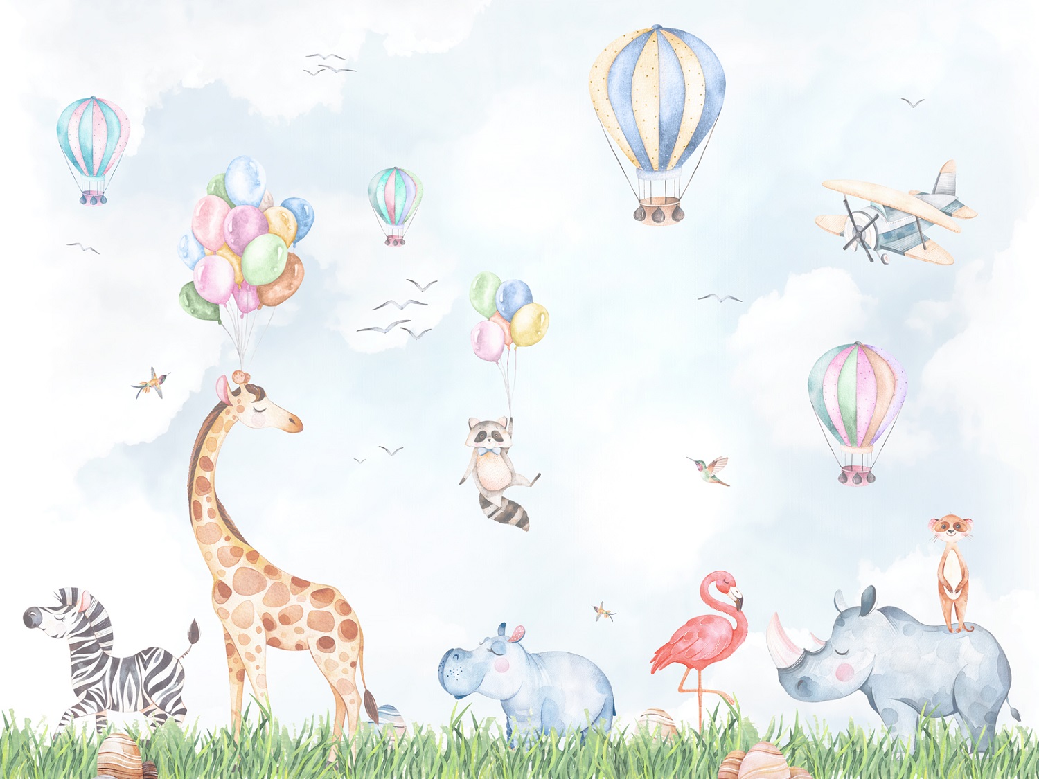 Панно Affresco Сказки DP621-COL4 2x2,68 м