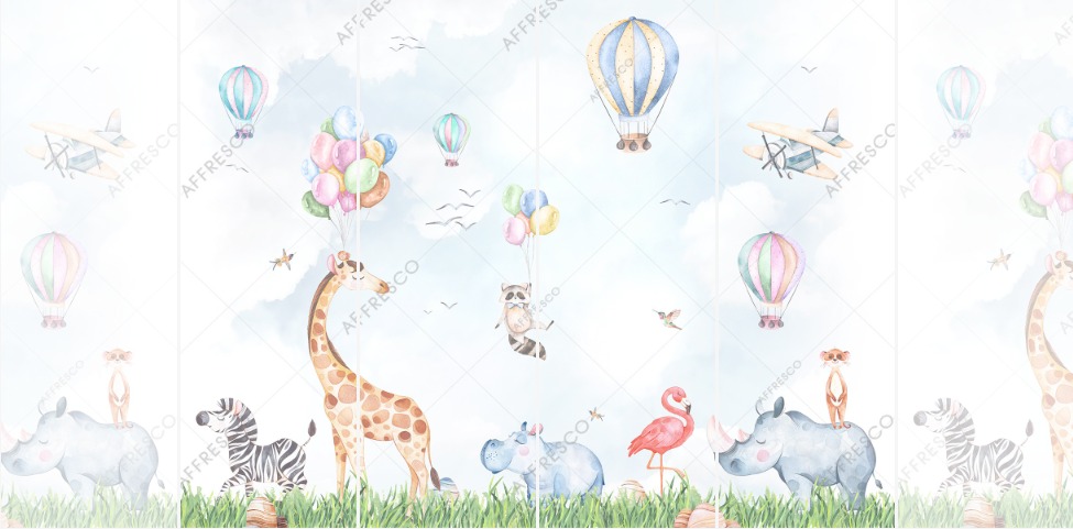 Панно Affresco Сказки DP621-COL4 2x2,68 м