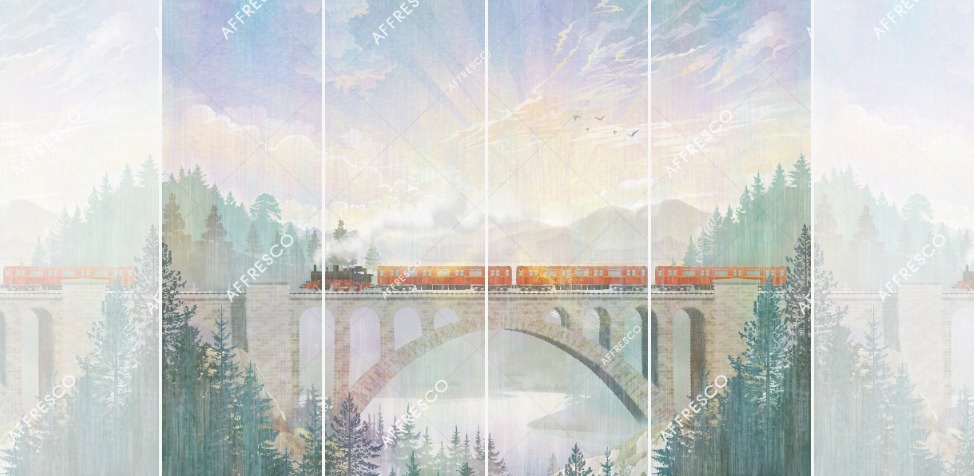 Панно Affresco Сказки ZK646-COL1 2x2,68 м