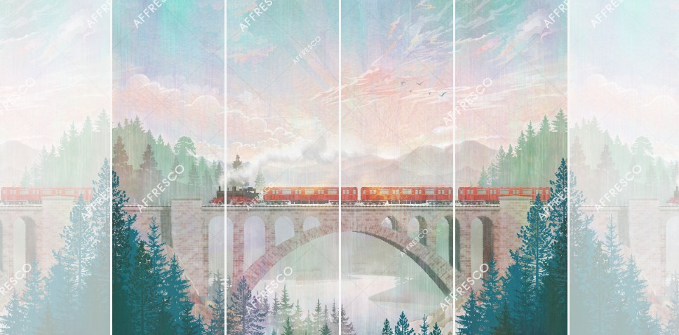 Панно Affresco Сказки ZK646-COL2 2x2,68 м