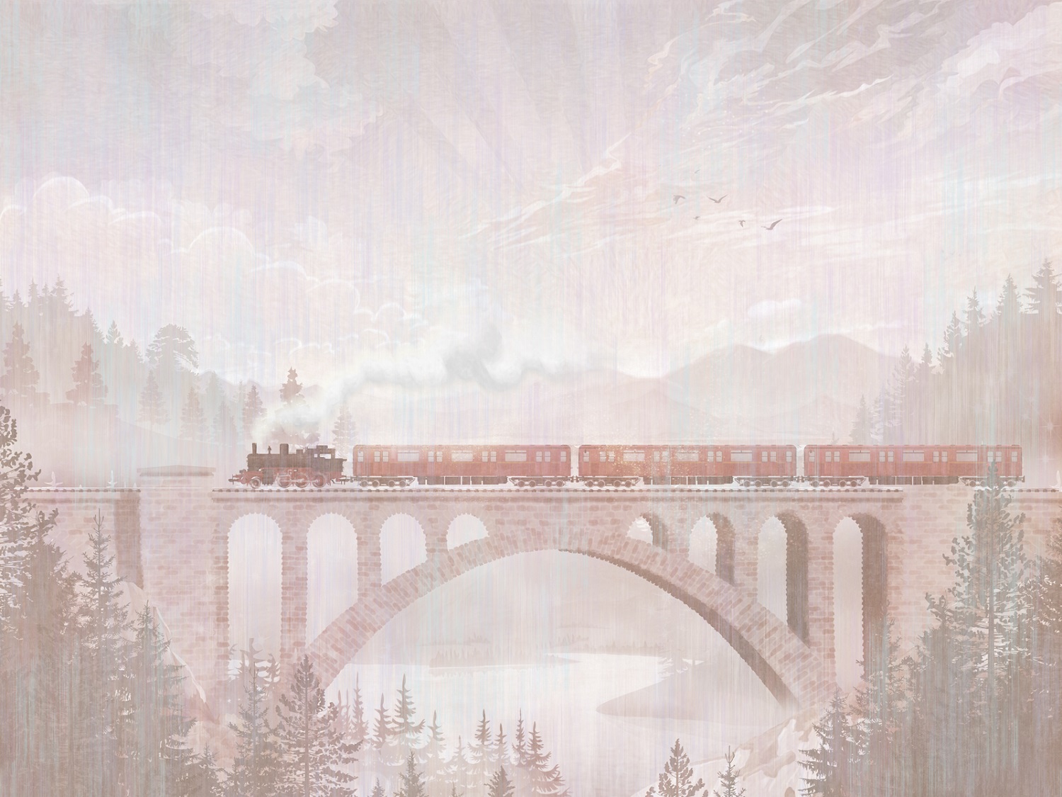 Панно Affresco Сказки ZK646-COL4 2x2,68 м