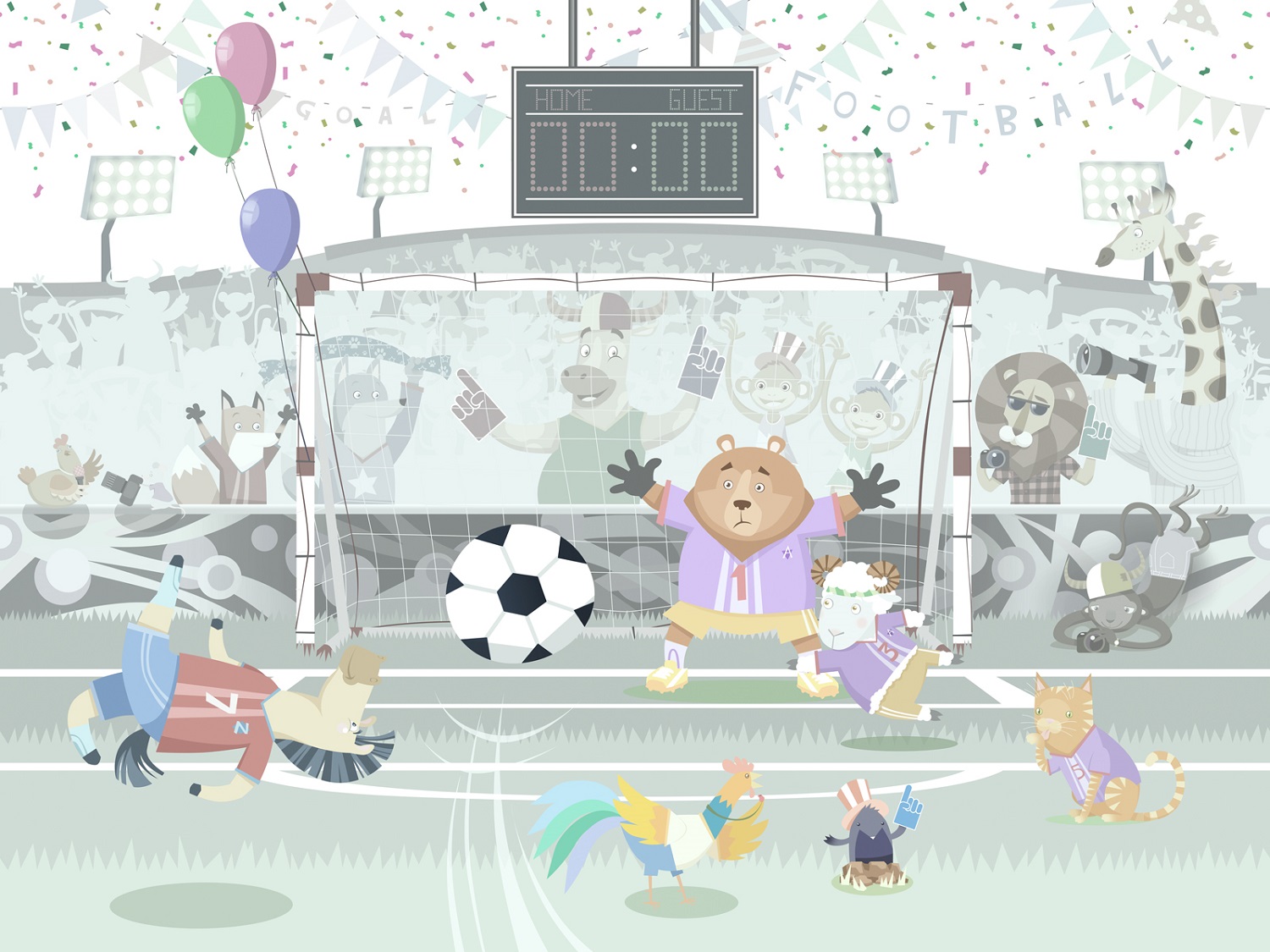 Панно Affresco Сказки IL638-COL1 2x2,68 м