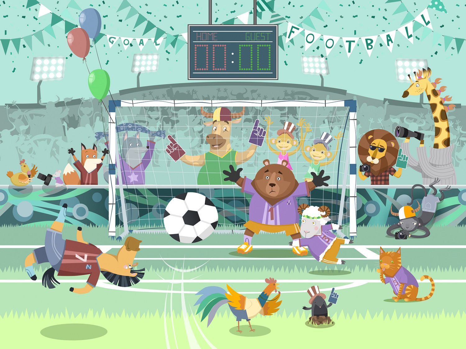 Панно Affresco Сказки IL638-COL2 2x2,68 м