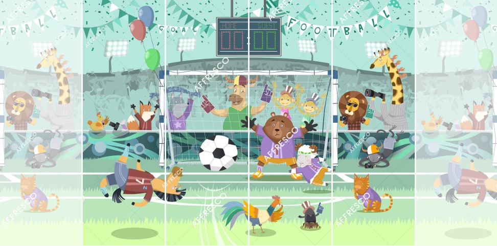 Панно Affresco Сказки IL638-COL2 2x2,68 м