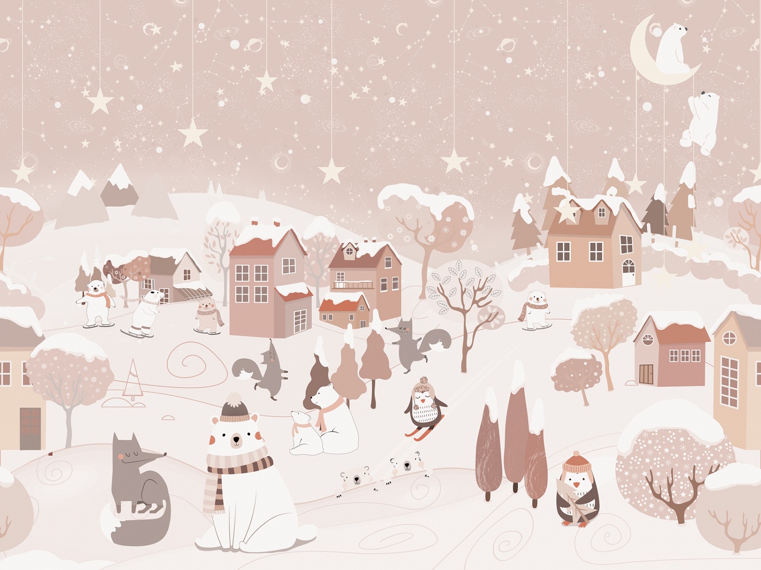 Панно Affresco Сказки ZK608-COL2 2x2,68 м