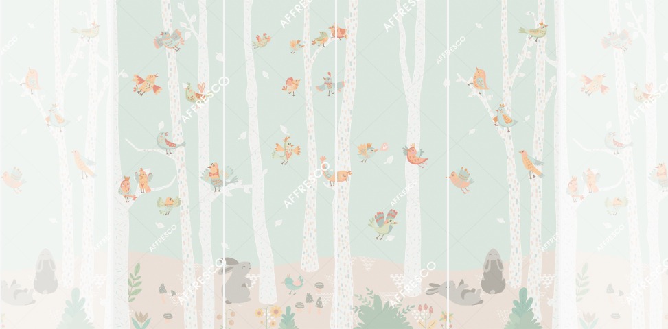 Панно Affresco Сказки ZK650-COL1 2x2,68 м