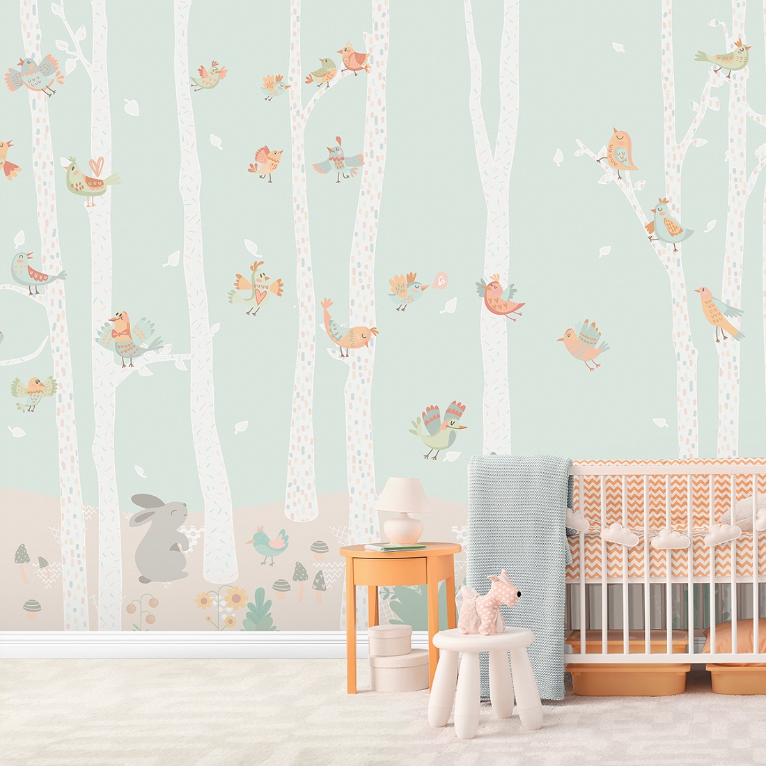 Панно Affresco Сказки ZK650-COL1 2x2,68 м фото в интерьере