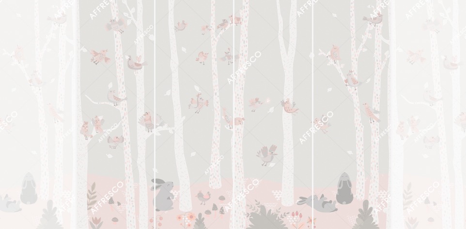 Панно Affresco Сказки ZK650-COL4 2x2,68 м