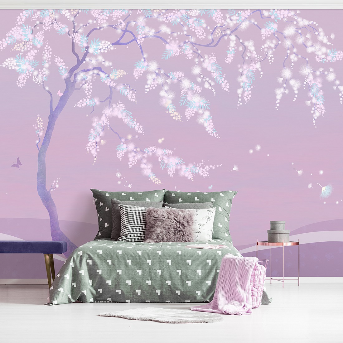 Панно Affresco Сказки OF652-COL1 2x2,68 м фото в интерьере