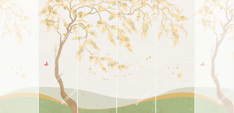 Панно Affresco Сказки OF652-COL3 2x2,68 м