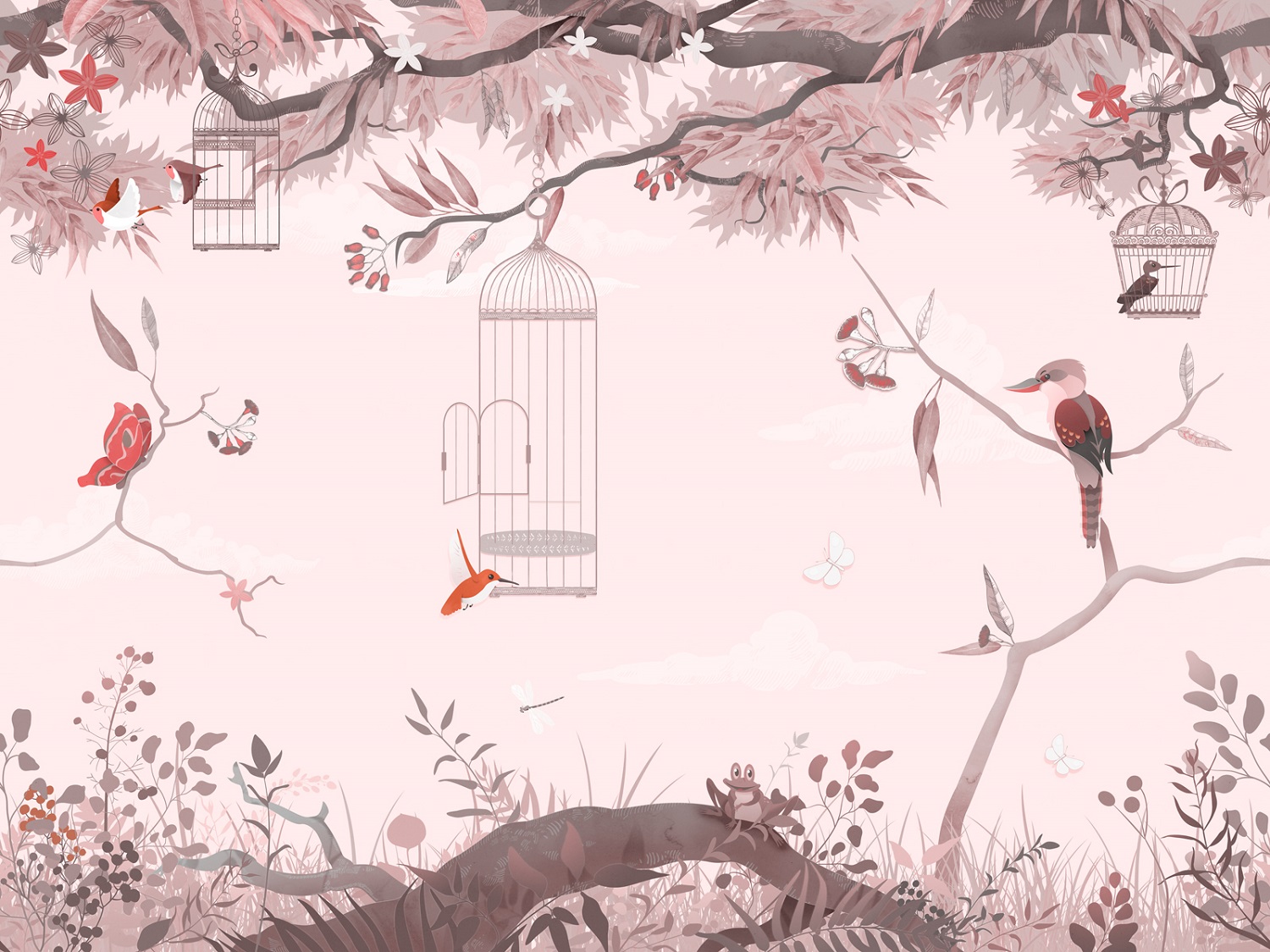 Панно Affresco Сказки OF630-COL3 2x2,68 м