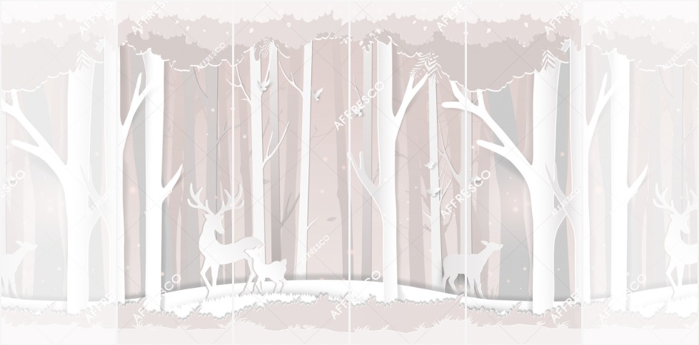 Панно Affresco Сказки ZK661-COL1 2x2,68 м Панно Affresco Сказки ZK661-COL1 2x2,68 м