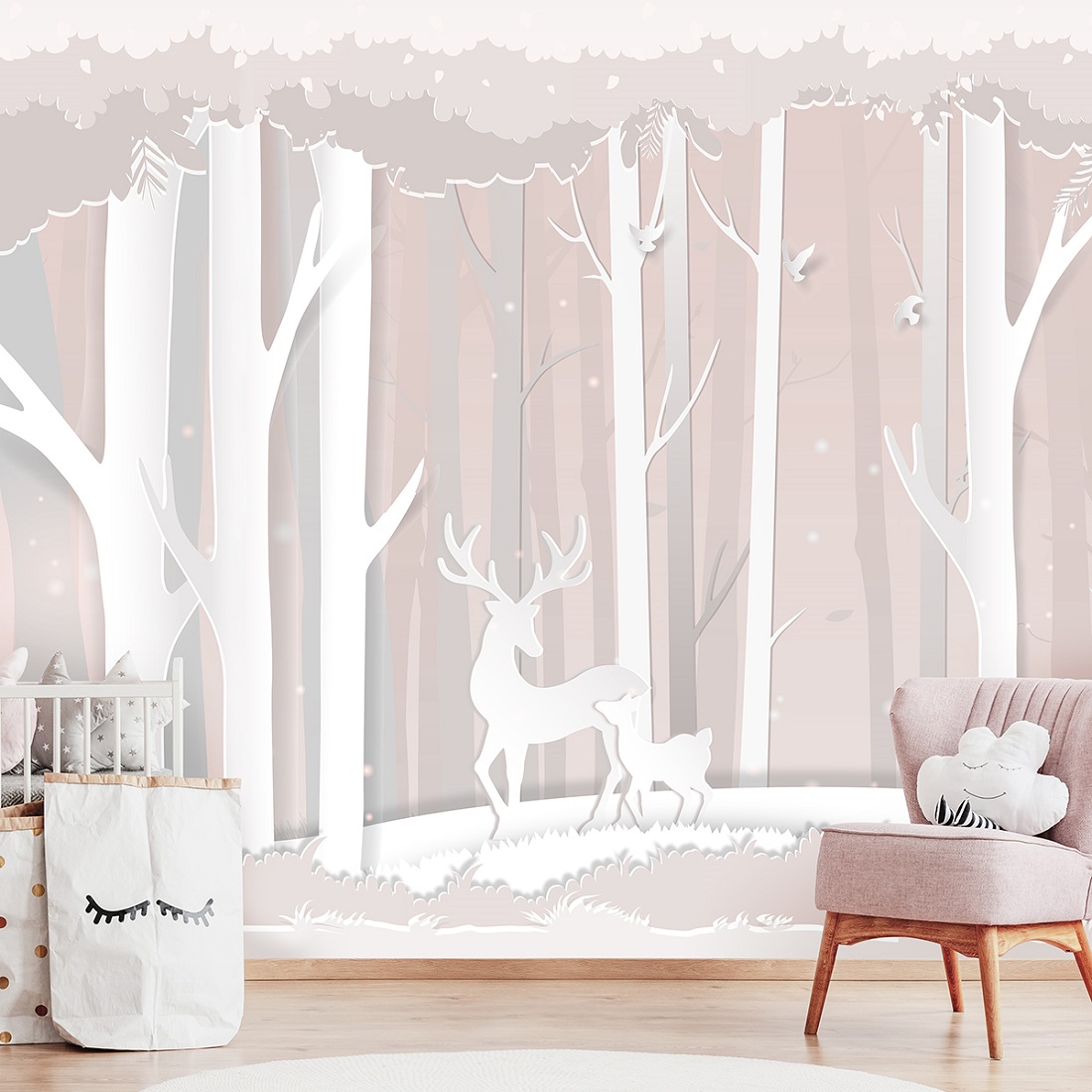 Панно Affresco Сказки ZK661-COL1 2x2,68 м фото в интерьере