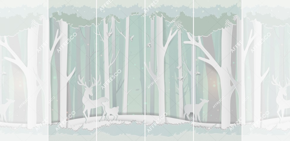 Панно Affresco Сказки ZK661-COL3 2x2,68 м