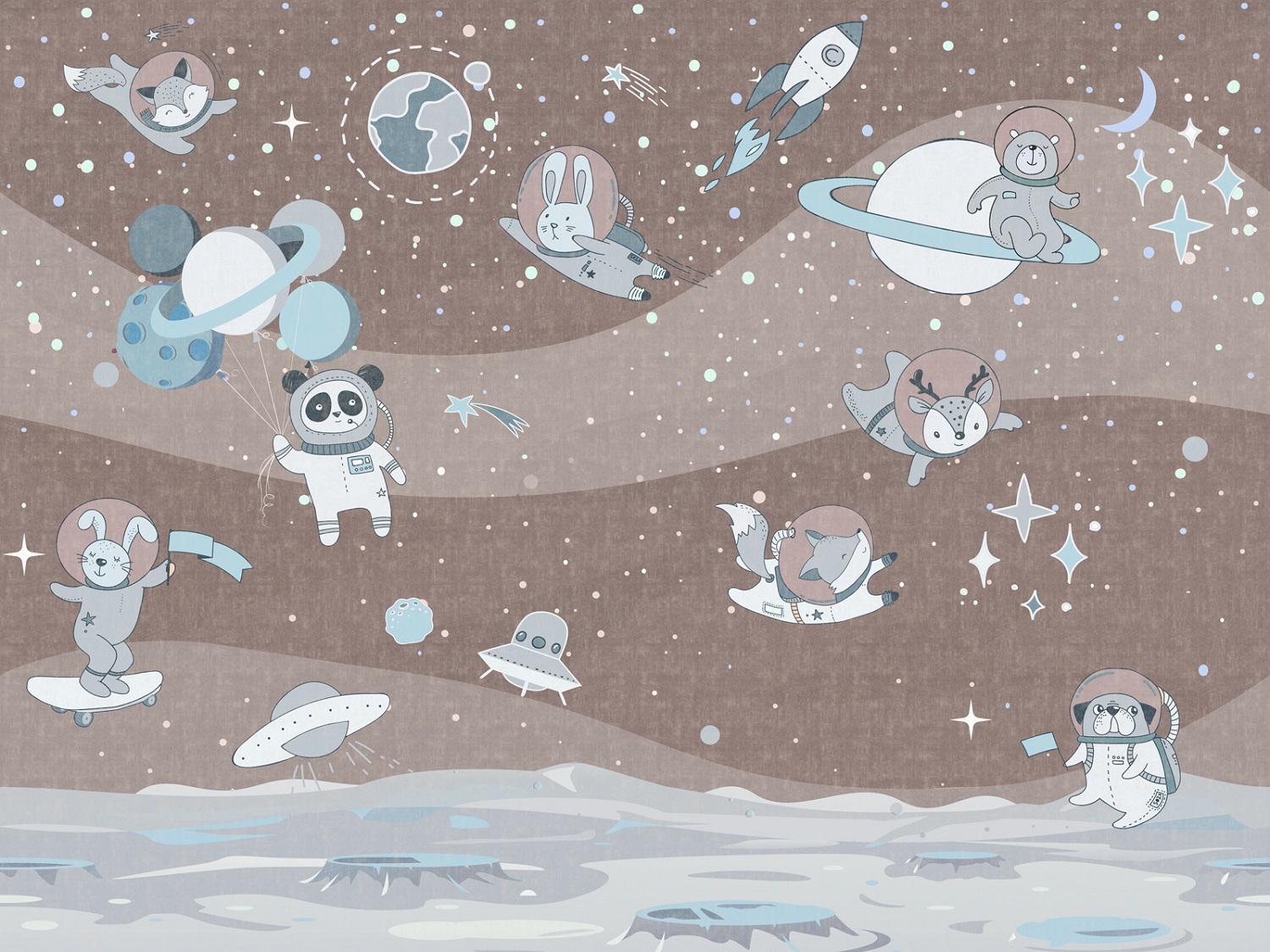 Панно Affresco Сказки ZK672-COL3 2x2,68 м