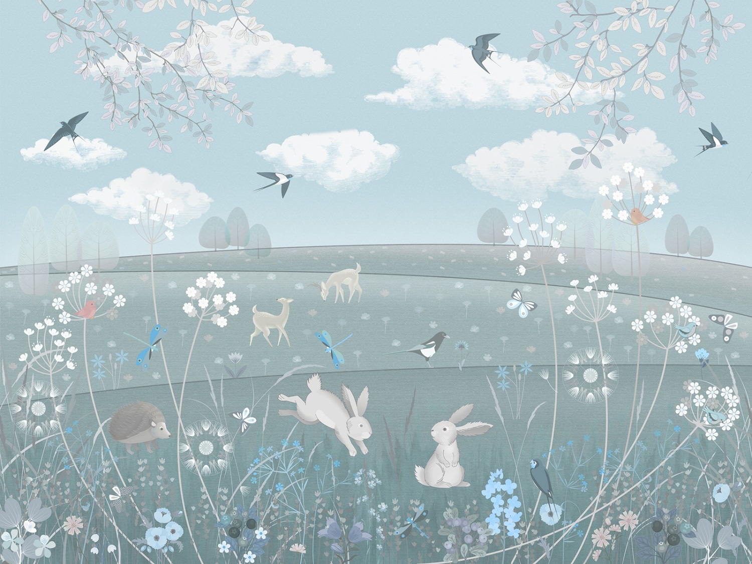 Панно Affresco Сказки AL606-COL3 2x2,68 м