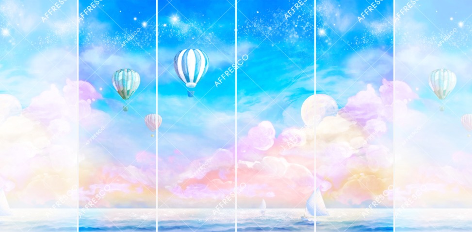 Панно Affresco Сказки ML656-COL1 2x2,68 м