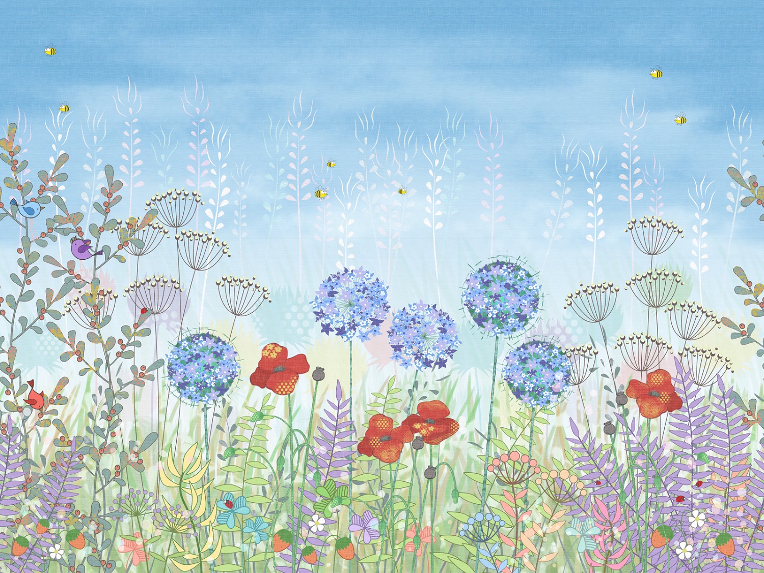 Панно Affresco Сказки IL648-COL1 2x2,68 м Панно Affresco Сказки IL648-COL1 2x2,68 м