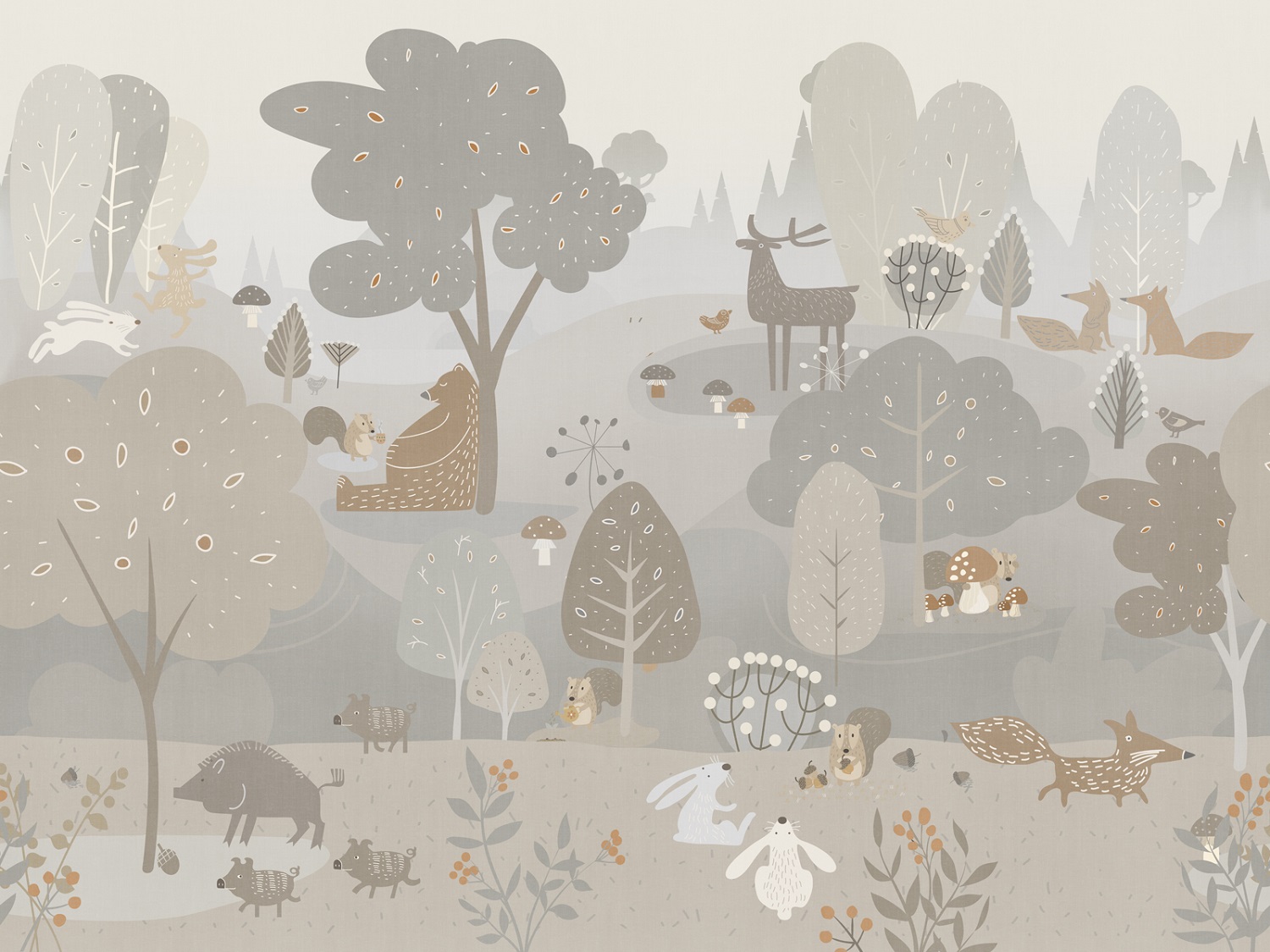 Панно Affresco Сказки ZK633-COL3 2x2,68 м