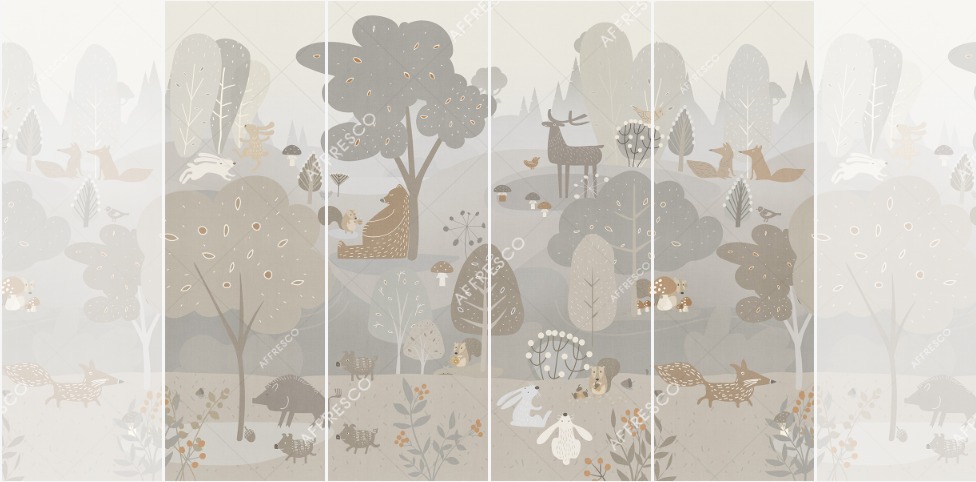 Панно Affresco Сказки ZK633-COL3 2x2,68 м