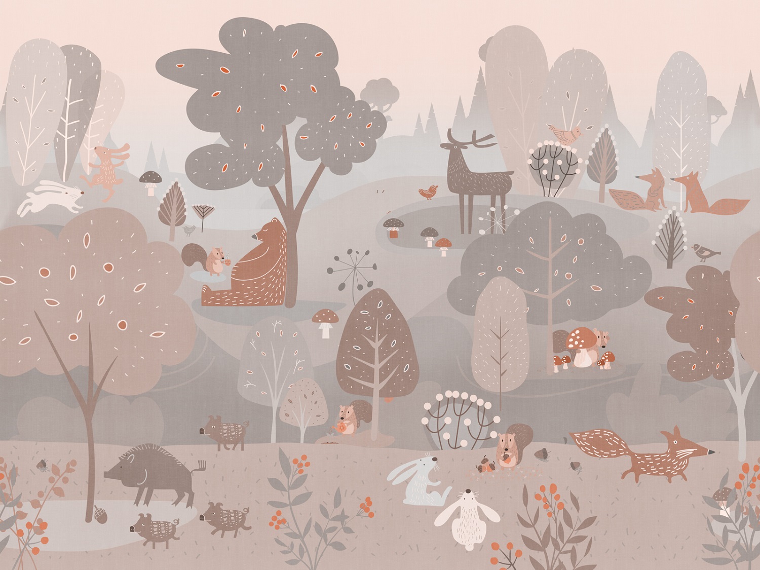 Панно Affresco Сказки ZK633-COL4 2x2,68 м