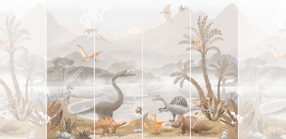 Панно Affresco Сказки AH618-COL2 2x2,68 м