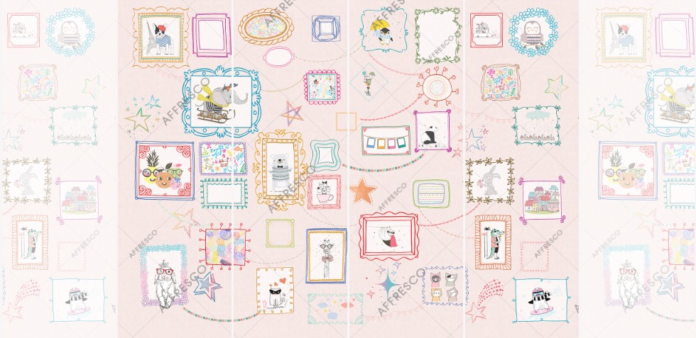 Панно Affresco Сказки ZK674-COL2 2x2,68 м