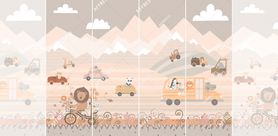 Панно Affresco Сказки ZK675-COL2 2x2,68 м