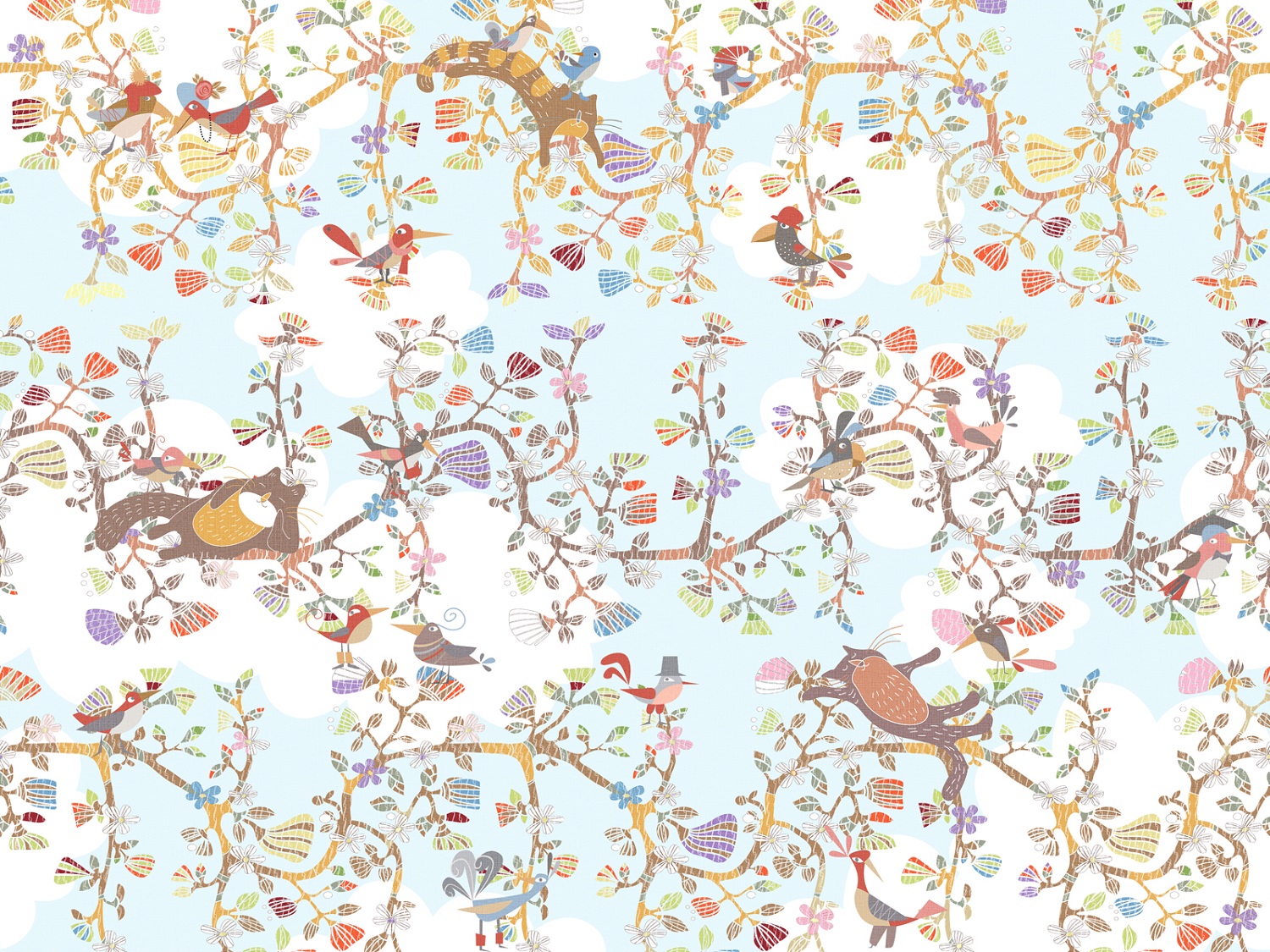 Панно Affresco Сказки ZK659-COL1 2x2,68 м