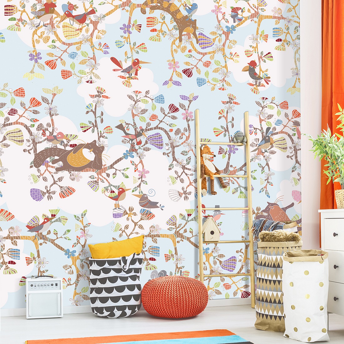 Панно Affresco Сказки ZK659-COL1 2x2,68 м фото в интерьере