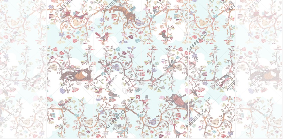 Панно Affresco Сказки ZK659-COL2 2x2,68 м