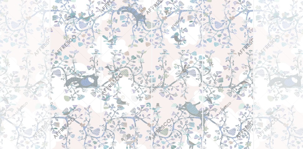 Панно Affresco Сказки ZK659-COL3 2x2,68 м