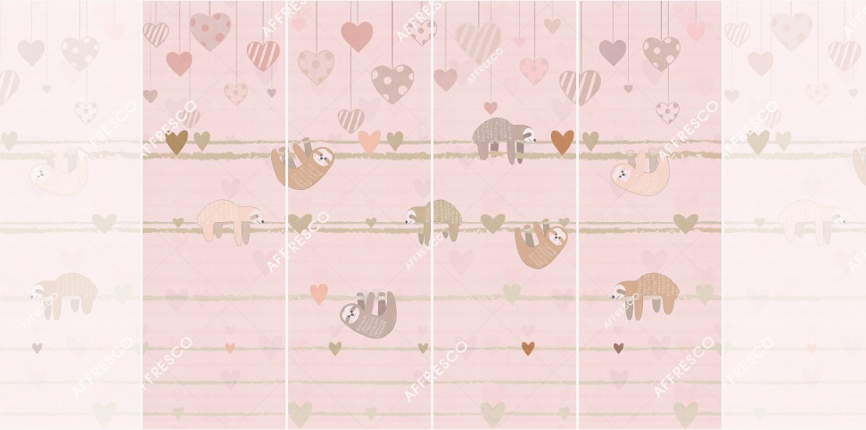 Панно Affresco Сказки ZK604-COL2 2x2,68 м