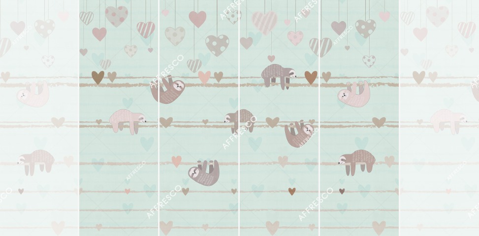 Панно Affresco Сказки ZK604-COL3 2x2,68 м