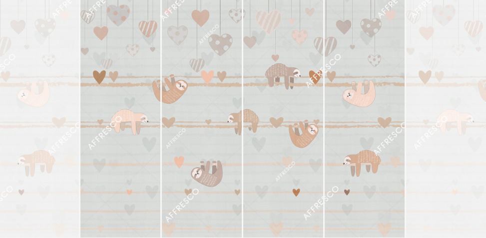 Панно Affresco Сказки ZK604-COL4 2x2,68 м