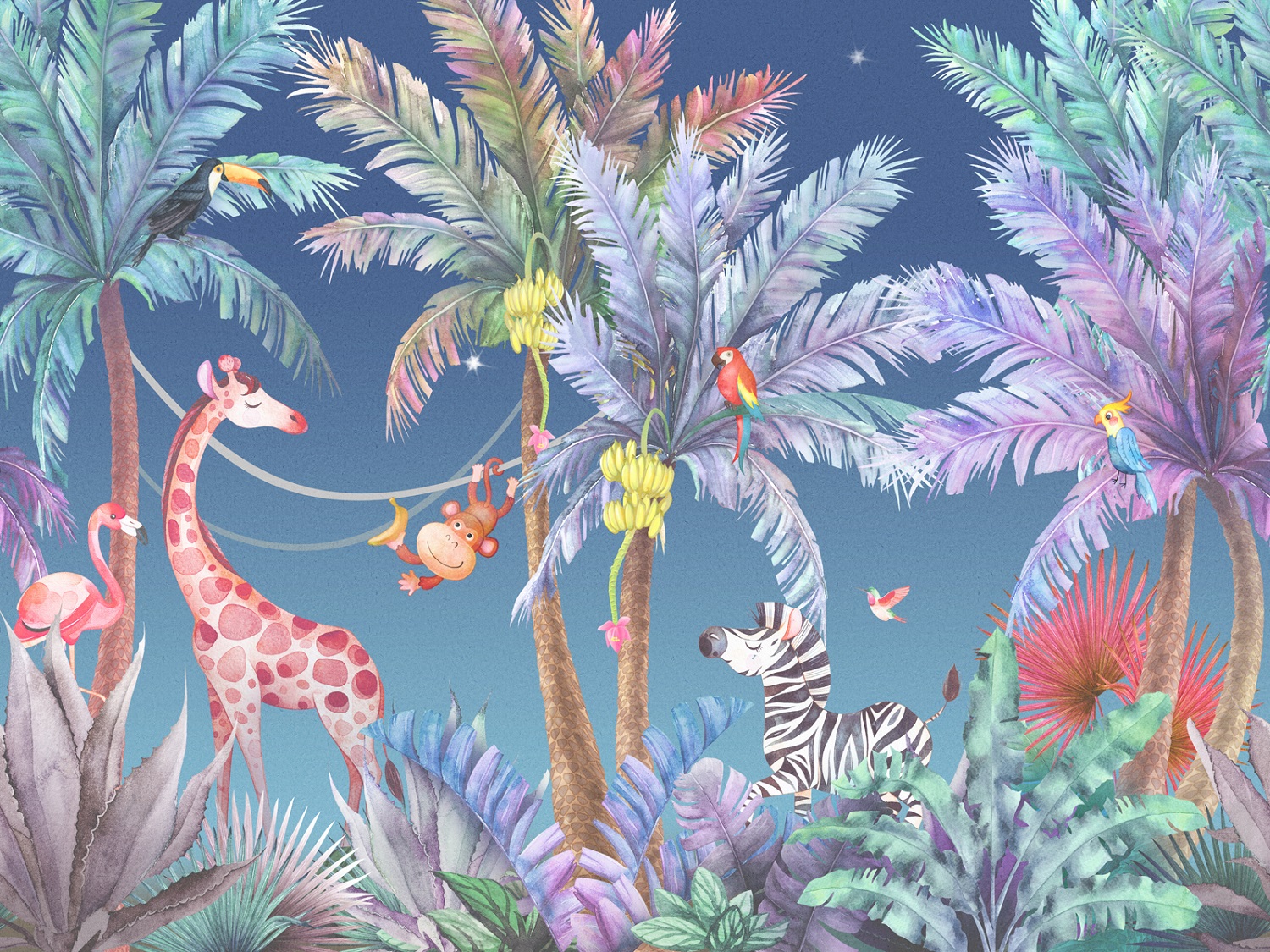 Панно Affresco Сказки DR616-COL2 2x2,68 м