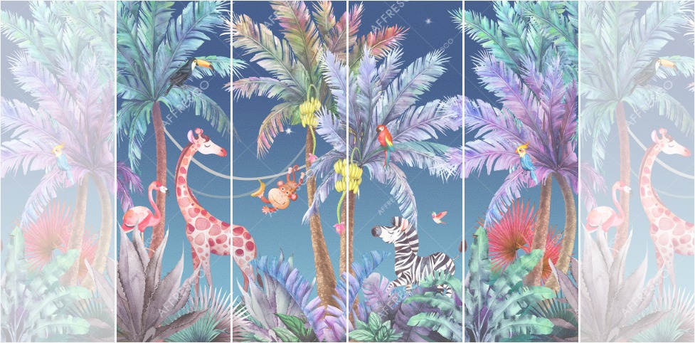 Панно Affresco Сказки DR616-COL2 2x2,68 м