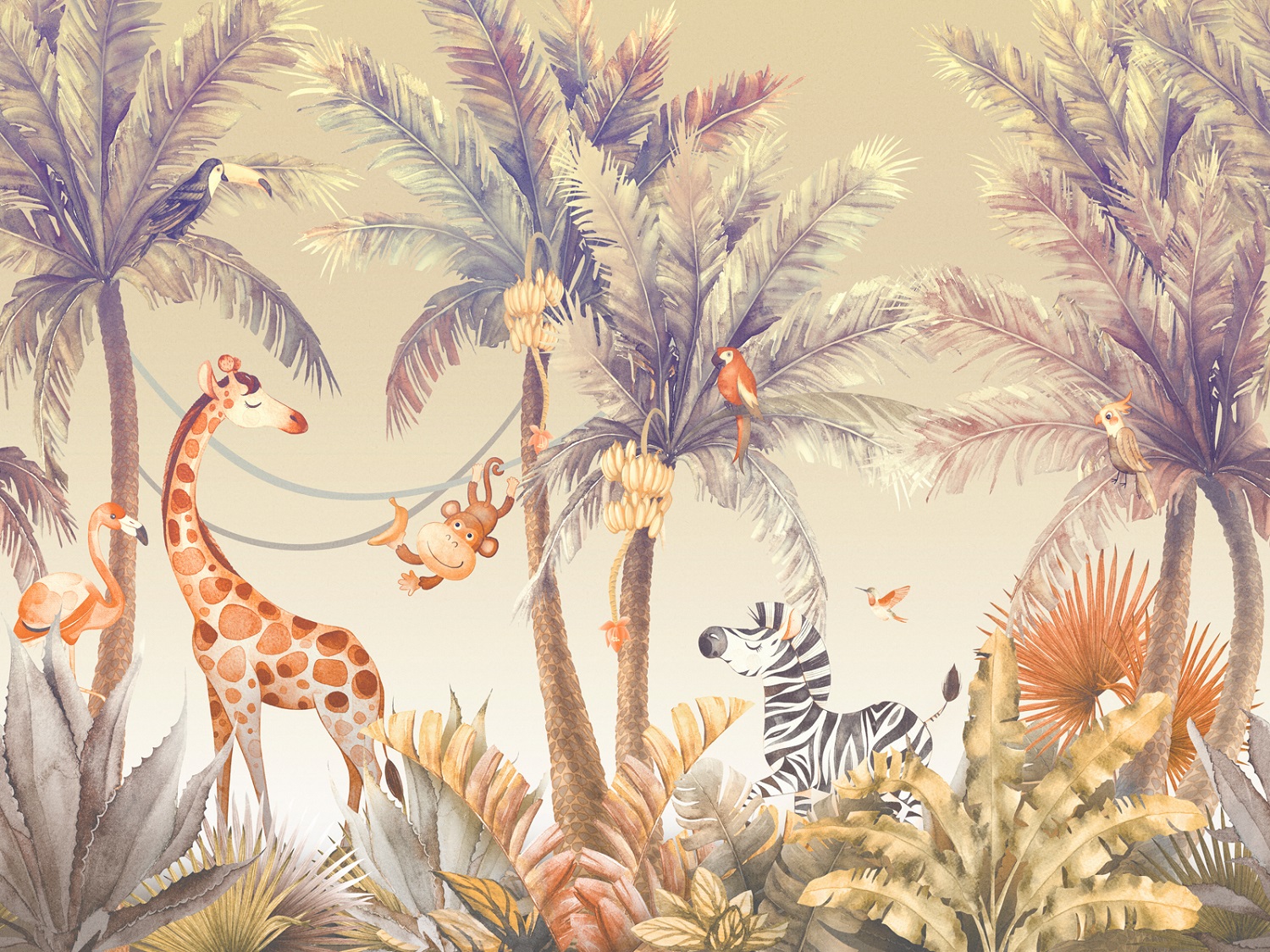 Панно Affresco Сказки DR616-COL3 2x2,68 м