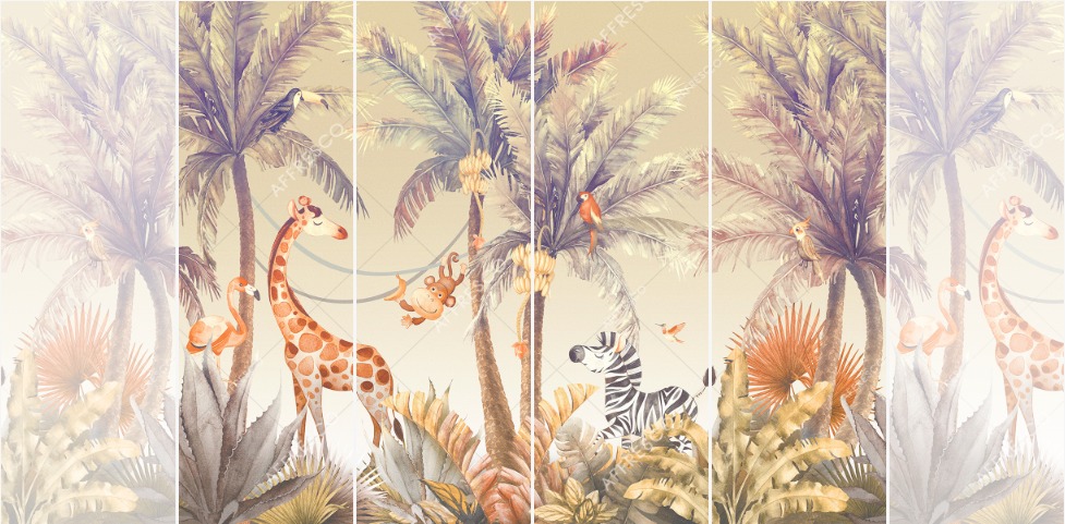 Панно Affresco Сказки DR616-COL3 2x2,68 м