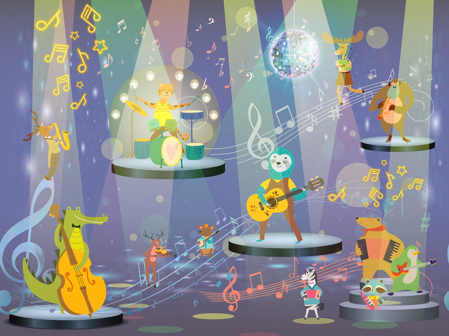 Панно Affresco Сказки ZK649-COL1 2x2,68 м