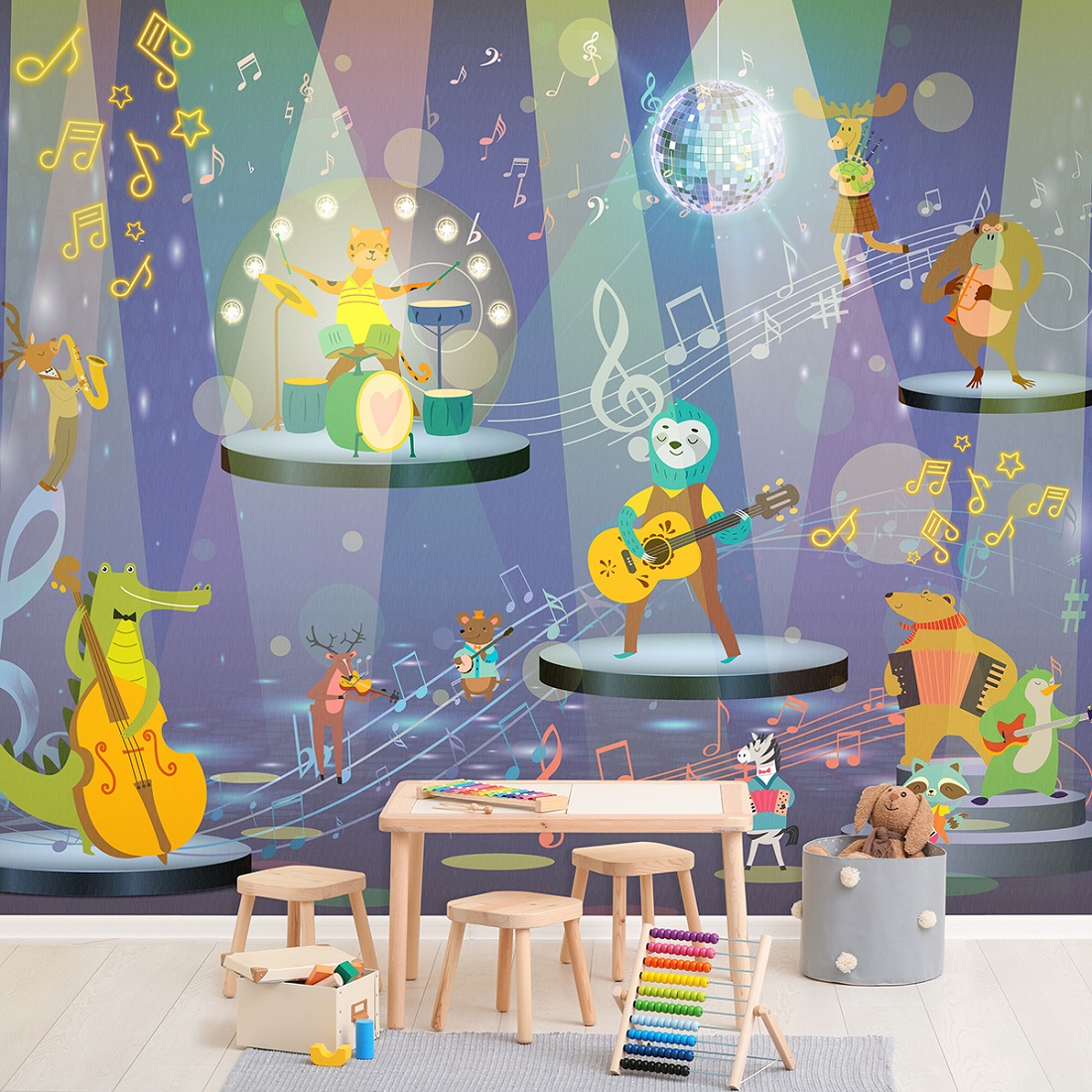 Панно Affresco Сказки ZK649-COL1 2x2,68 м фото в интерьере