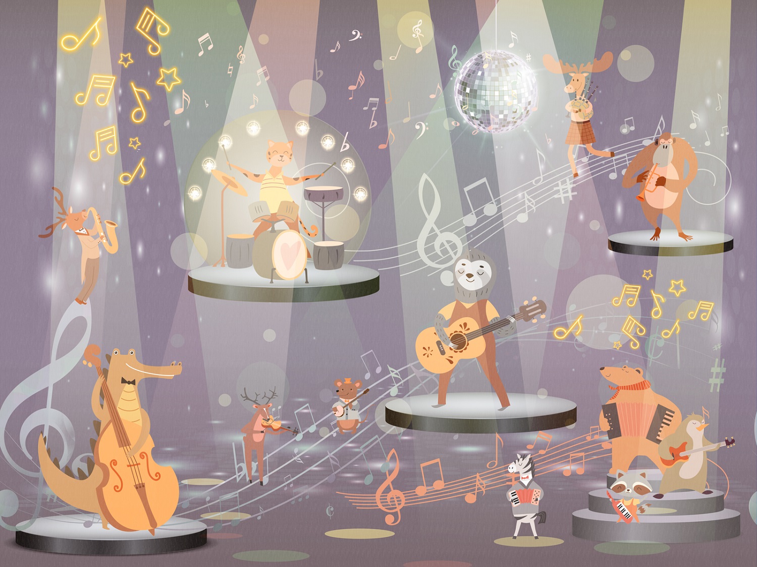 Панно Affresco Сказки ZK649-COL2 2x2,68 м