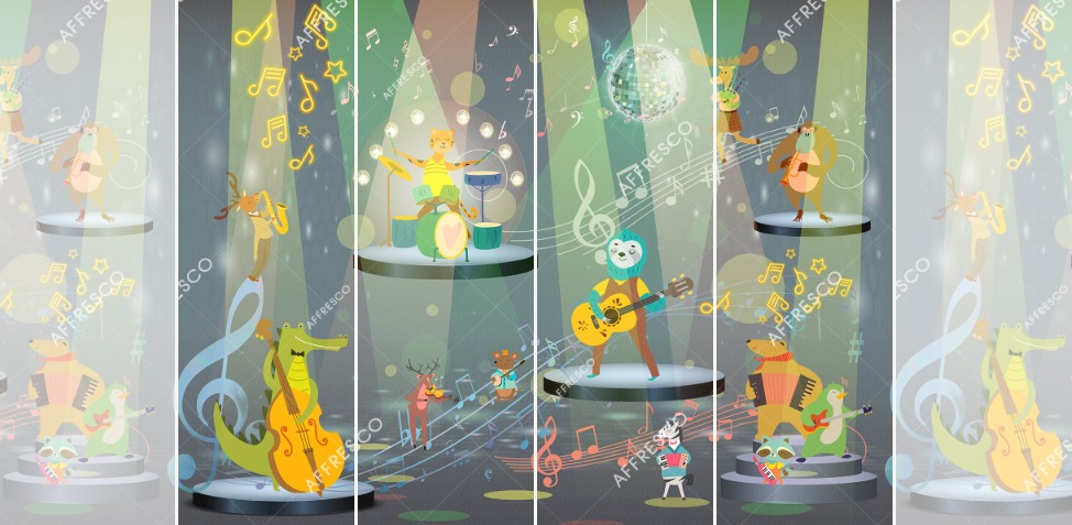 Панно Affresco Сказки ZK649-COL4 2x2,68 м