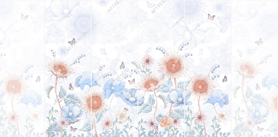 Панно Affresco Сказки DP667-COL2 2x2,68 м