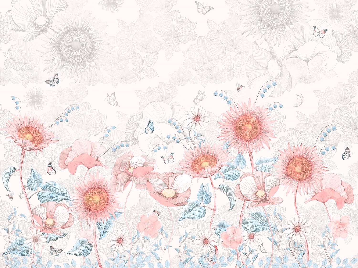 Панно Affresco Сказки DP667-COL3 2x2,68 м