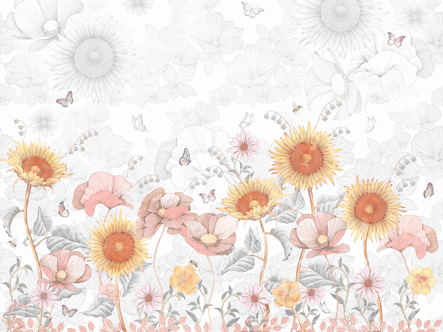 Панно Affresco Сказки DP667-COL4 2x2,68 м